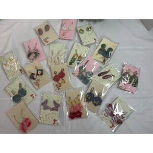 Wholesale Handmade Earrings Lot6. Unique 20 Pairs Stainless Steel Base